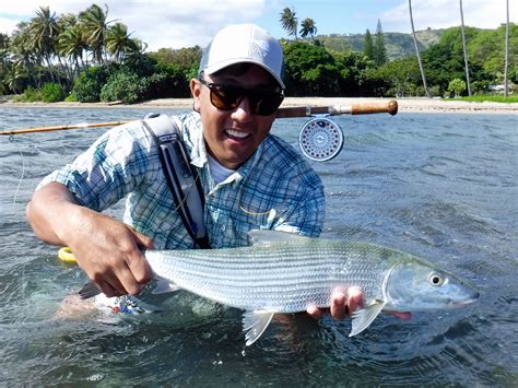 Holoholo Big Oio And Yellow Spot Papio Caught In Cold Shallow Water On