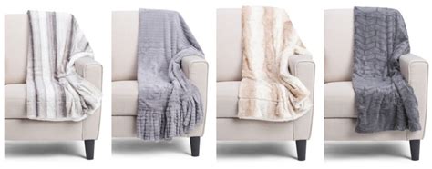 Tj Maxx Select Faux Fur Throws From Just 1499 1999 Free