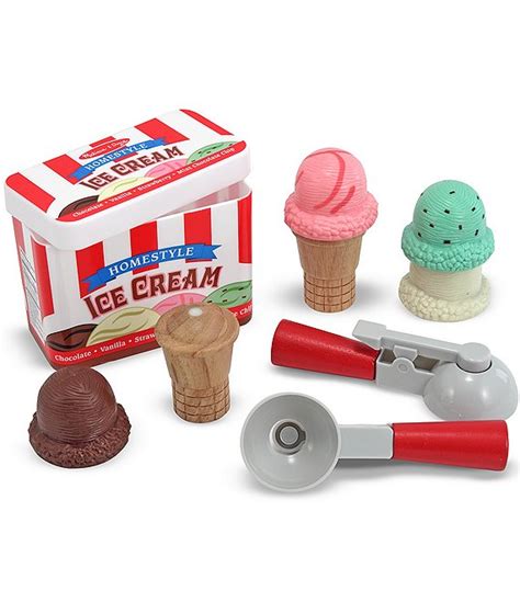 Melissa And Doug Scoop And Stack Ice Cream Cone Playset Dillards
