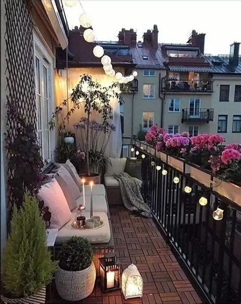30 Small Apartment Balcony Decoration To Make It More Functional ~