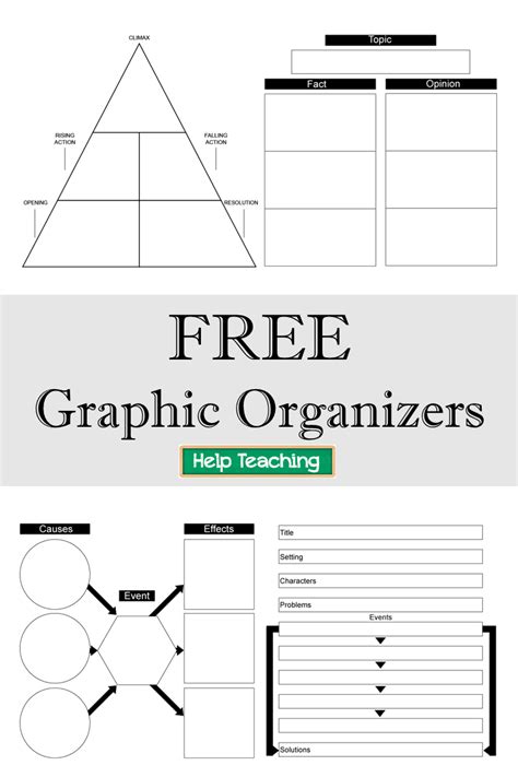 Free Printable Graphic Organizers Free Printable