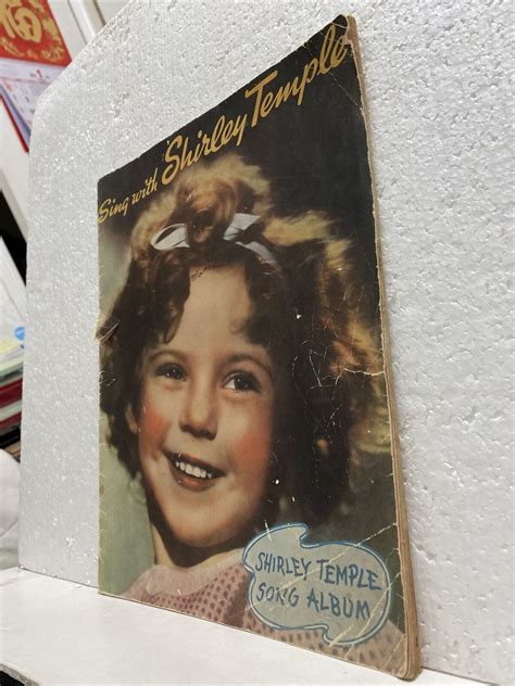 Sing With Shirley Temple Shirley Temple Song Album First Edition 1935