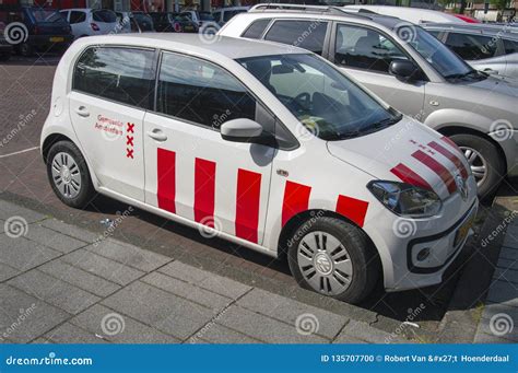 City Of Amsterdam Company Car At Amsterdam The Netherlands 2018
