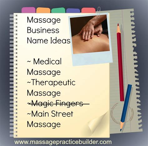 Massage Business Names How To Name Your Business For Success