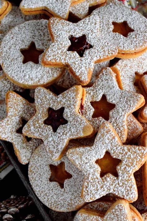 Vienna cookie company is.a bakery that specializes in austrian and german baking. Traditional Christmas Linzer Cookies - Lord Byron's Kitchen | Linzer cookies, Christmas baking ...