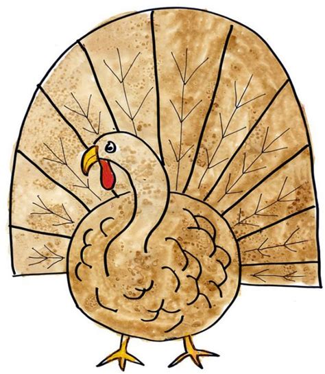 Draw A Turkey Art Projects For Kids
