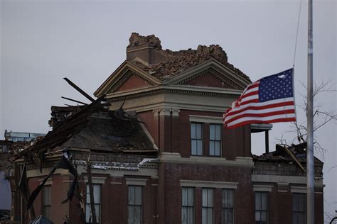 Mayfield Tornado Damage In Kentucky Photos Videos