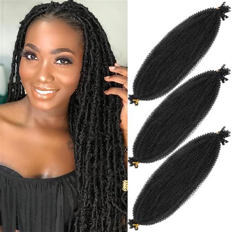 Amazon Com Pre Separated Springy Afro Twist Hair Inch Packs Soft