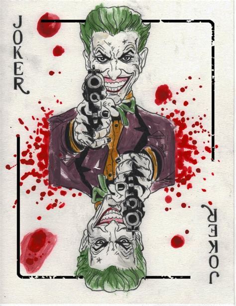 The Joker Art Card Dark Knight Print In 2021 Batman Joker Art Joker