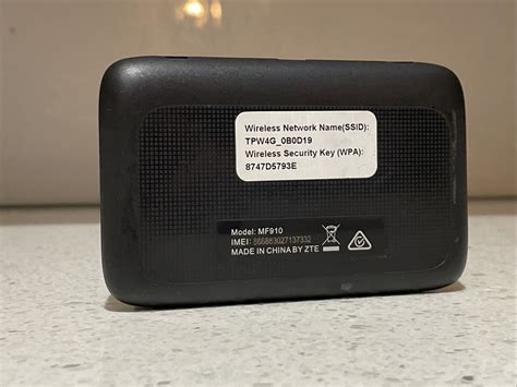 Telstra 4g 4gx Prepaid Wifi Plus Modem Hotspot Zte Mf910y Au Stock 3gb