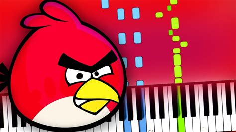 Angry Birds Theme Song Soundtrack Main Theme Piano Tutorial Sheet