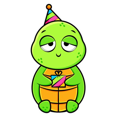 Happy Birthday Turtle Clip Art