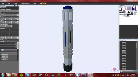 My New And Improved Sonic Screwdriver Model For Minecraft Minecraft