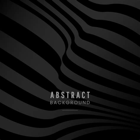 Free Vector Black Abstract Background Design Vector