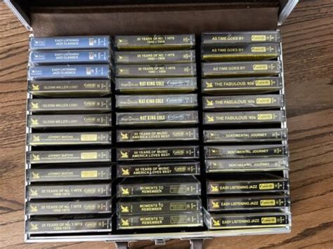 cassette tape lot of 36 reader s digest collection complete w briefcase rare ebay