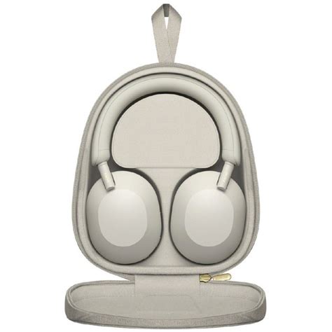 sony wh 1000xm5 wireless noise cancelling headphones silver sony online themarket new zealand