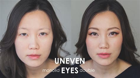 1 Double Eyelid 1 Monolid Anyone Else Beauty Health And Wellness