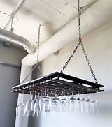 Hanging Wine Glass Rack Ideas Pictures