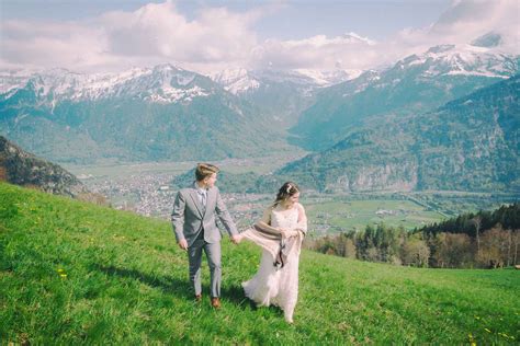 After Wedding Photo Shoot John Wisdom Photographer Interlaken