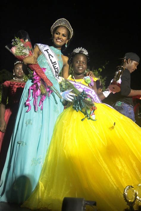 cindyann khan and oshay roberts crowned miss guyana talented teen and miss princess guyana