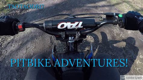 Taotao Db17 Pit Bike Adventures Youtube