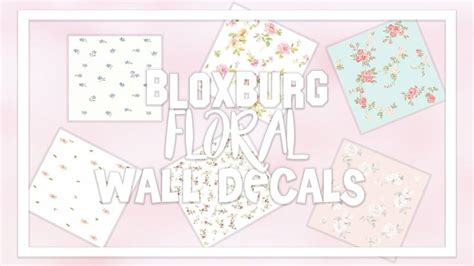 Aesthetic Bloxburg Wallpaper Decals Se0ul Youtube