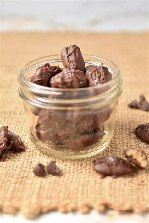 Homemade Chocolate Covered Pecans My Sweet Precision