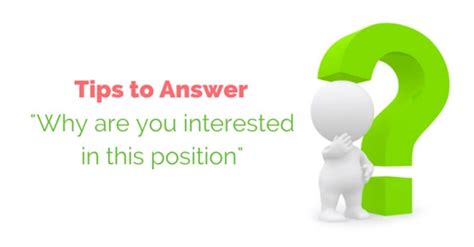 16 tips to answer why are you interested in this position wisestep