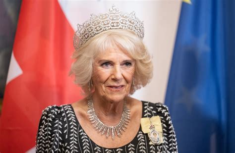 Camilla Parker Bowles Latest Jaw Dropping Necklace Was A Present To Queen Elizabeth On Her