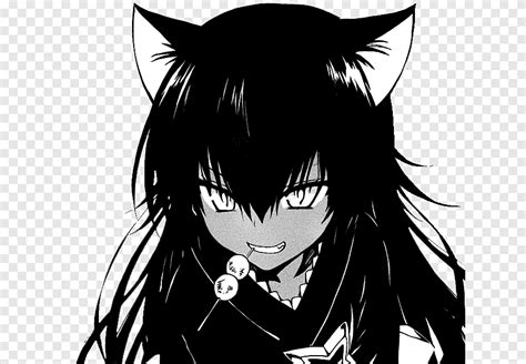 To Love Ru Anime Mea Kurosaki Catgirl Manga Anime Mammal Black Hair