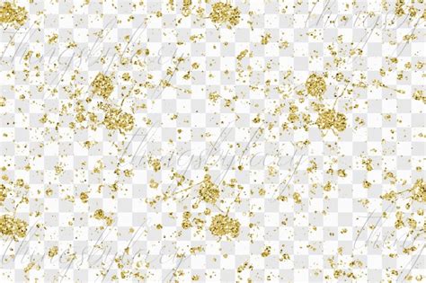 14 Seamless Gold Glitter Splatter Overlay Images By