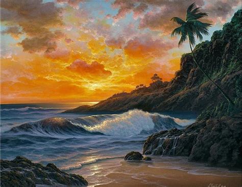 Картины с океаном Пейзажи Художественная роспись