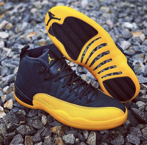 Free shipping on selected items. Air Jordan 12 Black University Gold 130690-070 Release Date - SBD