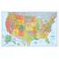 Signature United States Wall Map Folded 9780528020476  Walmartcom