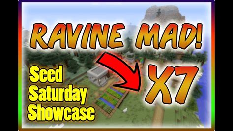 There should be a village nearby. MINECRAFT SEED SHOWCASE - RAVINE MADNESS (PS4/XBOX ONE ...
