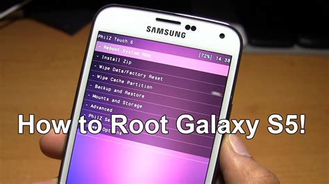 How To Root Galaxy S5 Recovery Root Source