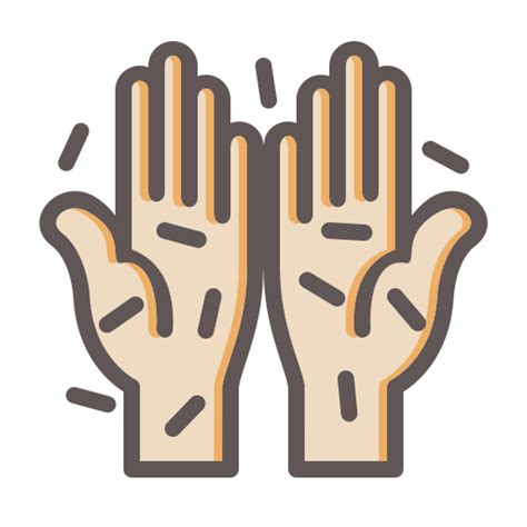 Dirty Hands Generic Outline Color Icon