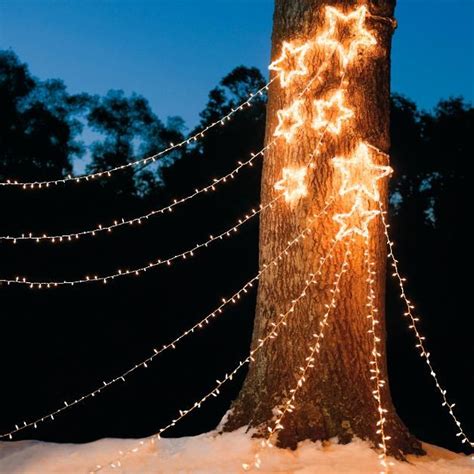 Double Shooting Star Light Display Outdoor Christmas Diy Christmas