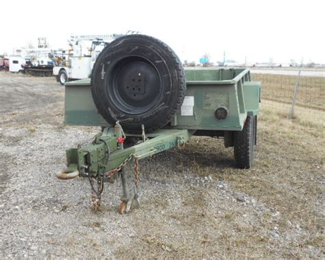 Millitary 1 ½ Ton Trailer Pribbs Steel And Mnf Inc Model M105a3 Cargo