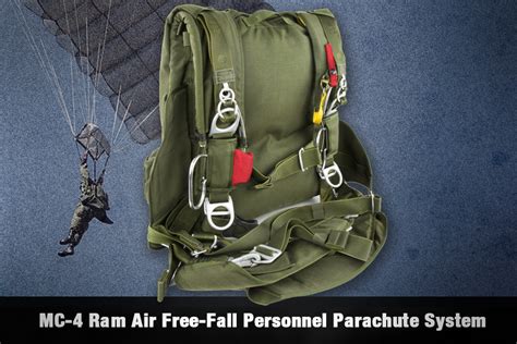 Mc 4 Ram Air Free Fall Personnel Parachute System