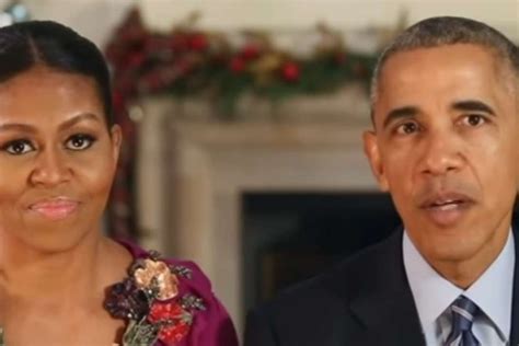 Watch The Obamas Send Their Final Christmas Message From The White