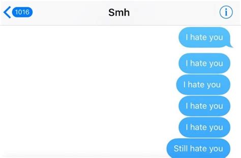 This Guy Texts His Ex Every Day To Tell Her He Hates Her