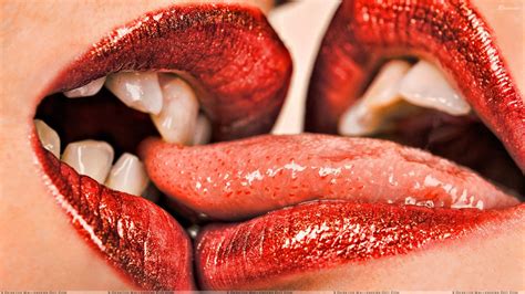 Embrasser Les L Vres Aux L Vres Lip Kiss Fond D Cran T L Charger X Wallpapertip