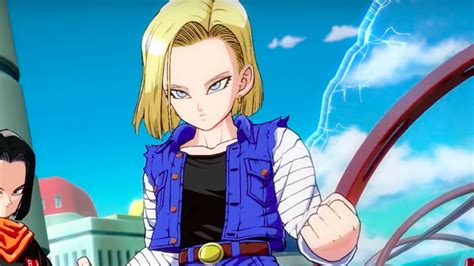 dragon ball fighterz official android 18 trailer video dragon ball fighterz