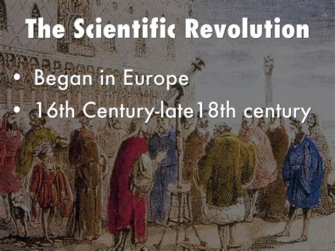 The Scientific Revolution By Cacaussey