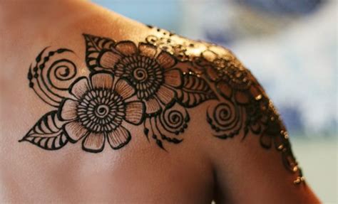 15 Cute Shoulder Mehndi Designs For Women Sheideas Henna Tattoo