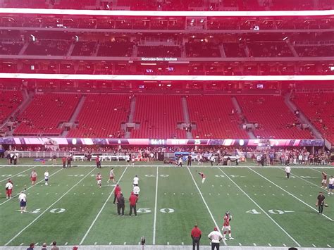 Atlanta Falcons Club Seating At Mercedes Benz Stadium