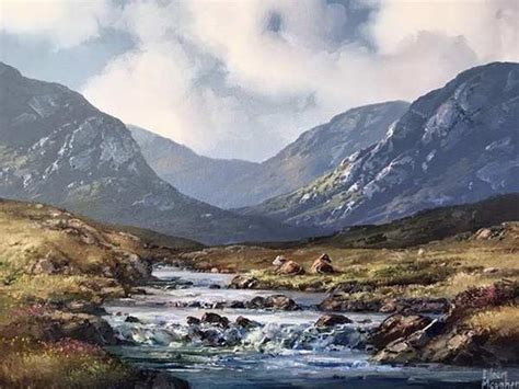 Irish Art Cattle In The Maam Turk Mountains By Eileen Meagher