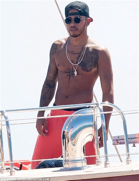 Living It Up Lewis Hamilton Has Been Taking Some Time To Enjoy The