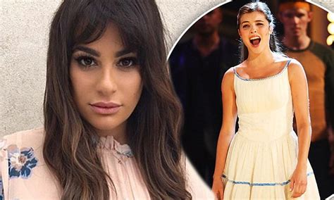 Lea Michele Was Gutted After Losing West Side Story Role Daily Mail Online